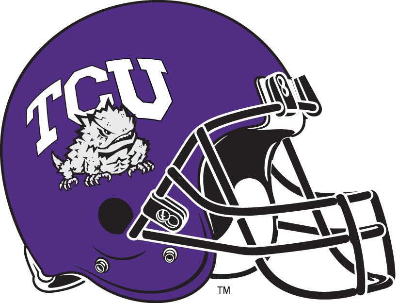 TCU Horned Frogs 1995-Pres Helmet Logo t shirts iron on transfers